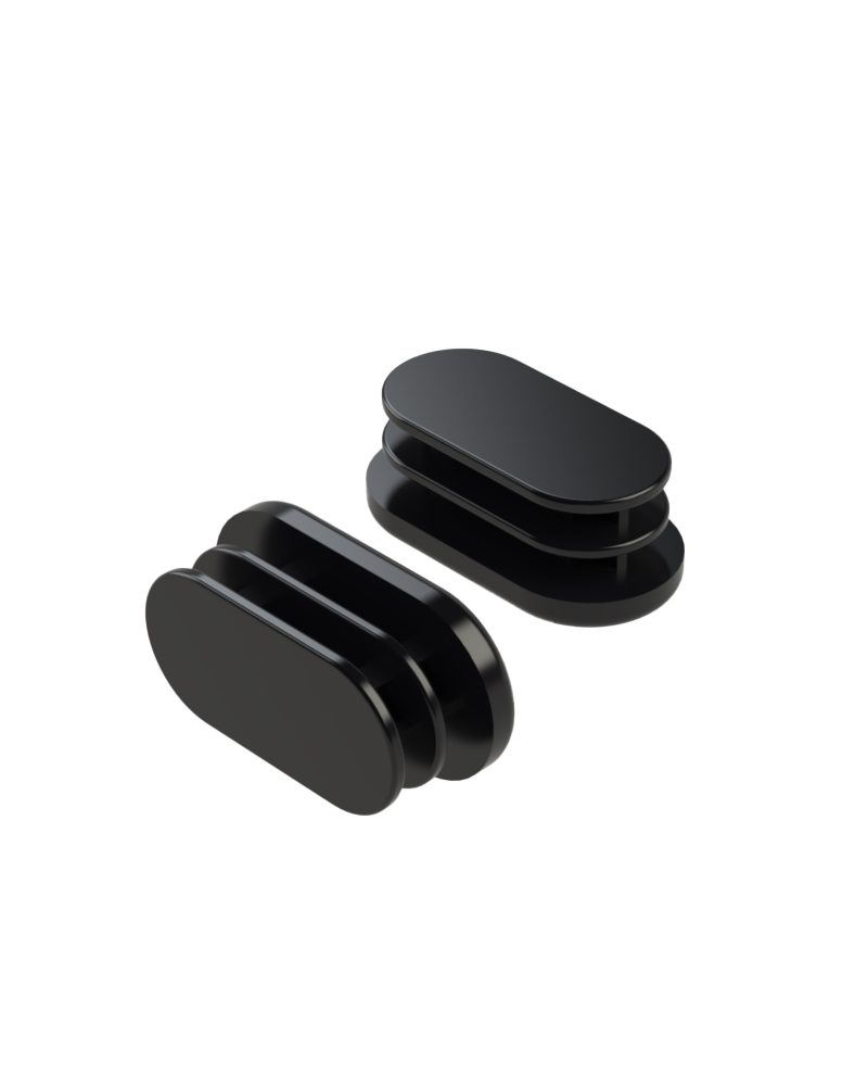 1023 Series Introvert Flat Cap Elips Profile Profile Caps