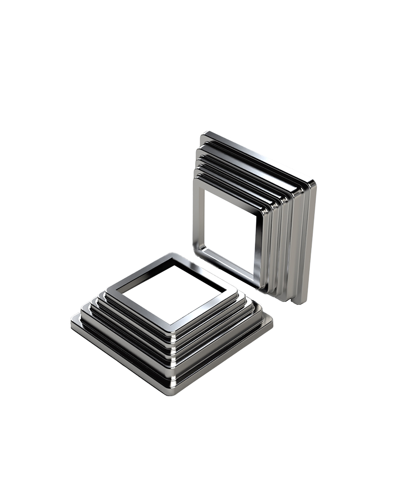1033 Series Flange Perforated Cap Box Profile Caps