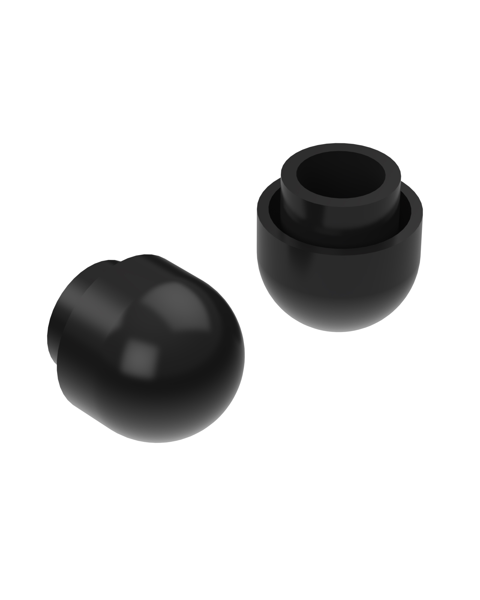 1077 Series Introvert Convex Cap Pipe Profile Caps
