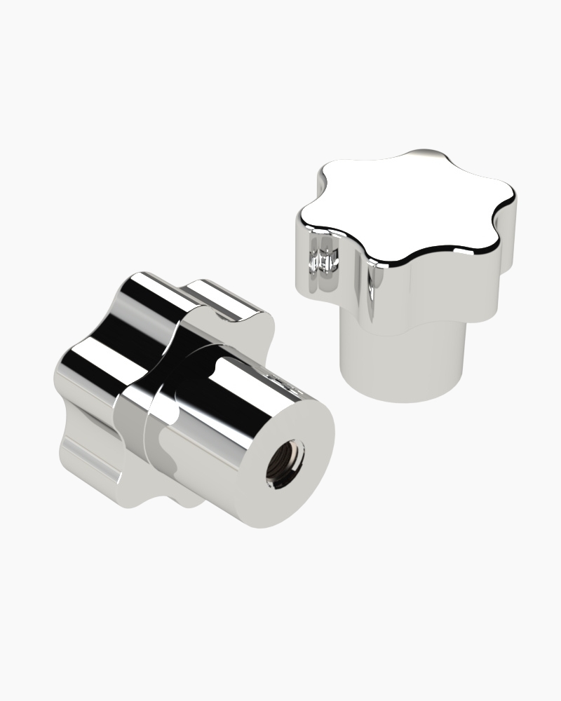 24 Series Bushed Connector Handlewheel Handles