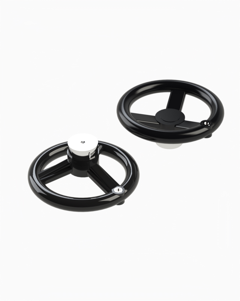 329 Series Bushed Hole Connector Handwheel Handles