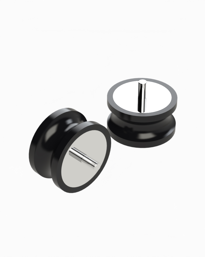 510 Series Single Bolt Connector Steel Supported Anti Vibration
