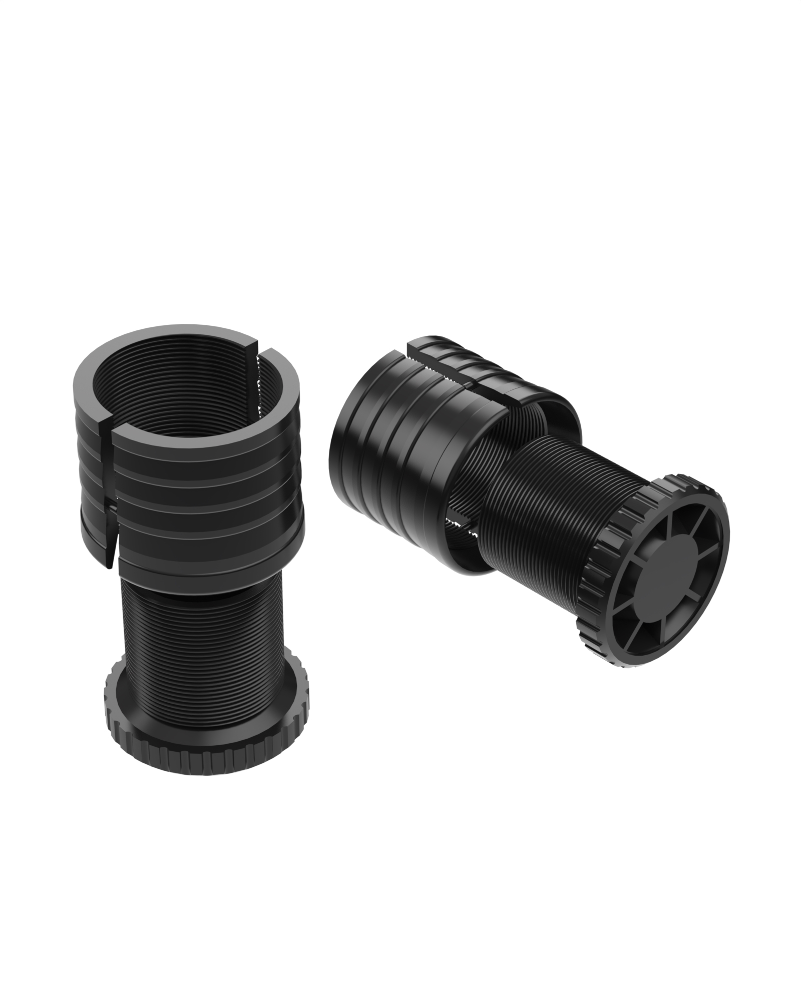 732 Series Nut Connection Pipe Profile Self-Threaded Ball Joint Tops