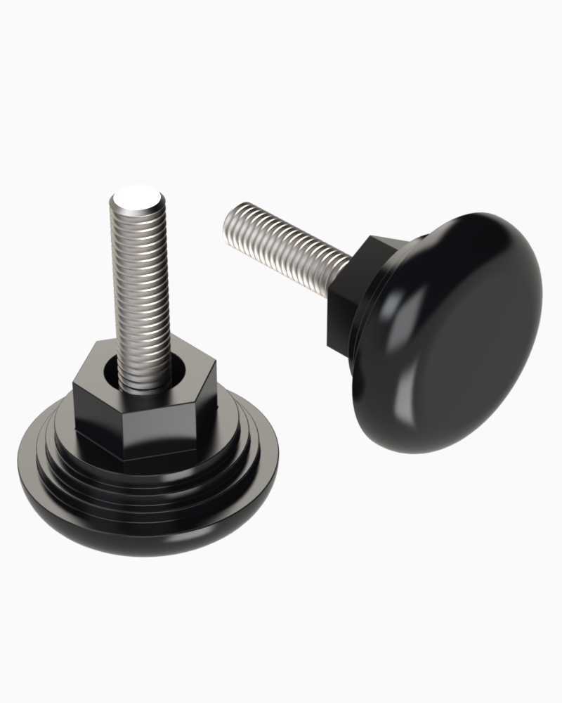 9101 Series Plastic Bodied Fixed Bolted Feet