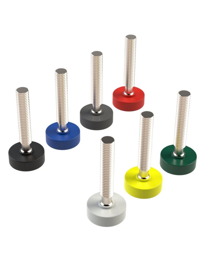 9106 Series Plastic Bodied Articulated Bolt Mounted Feet