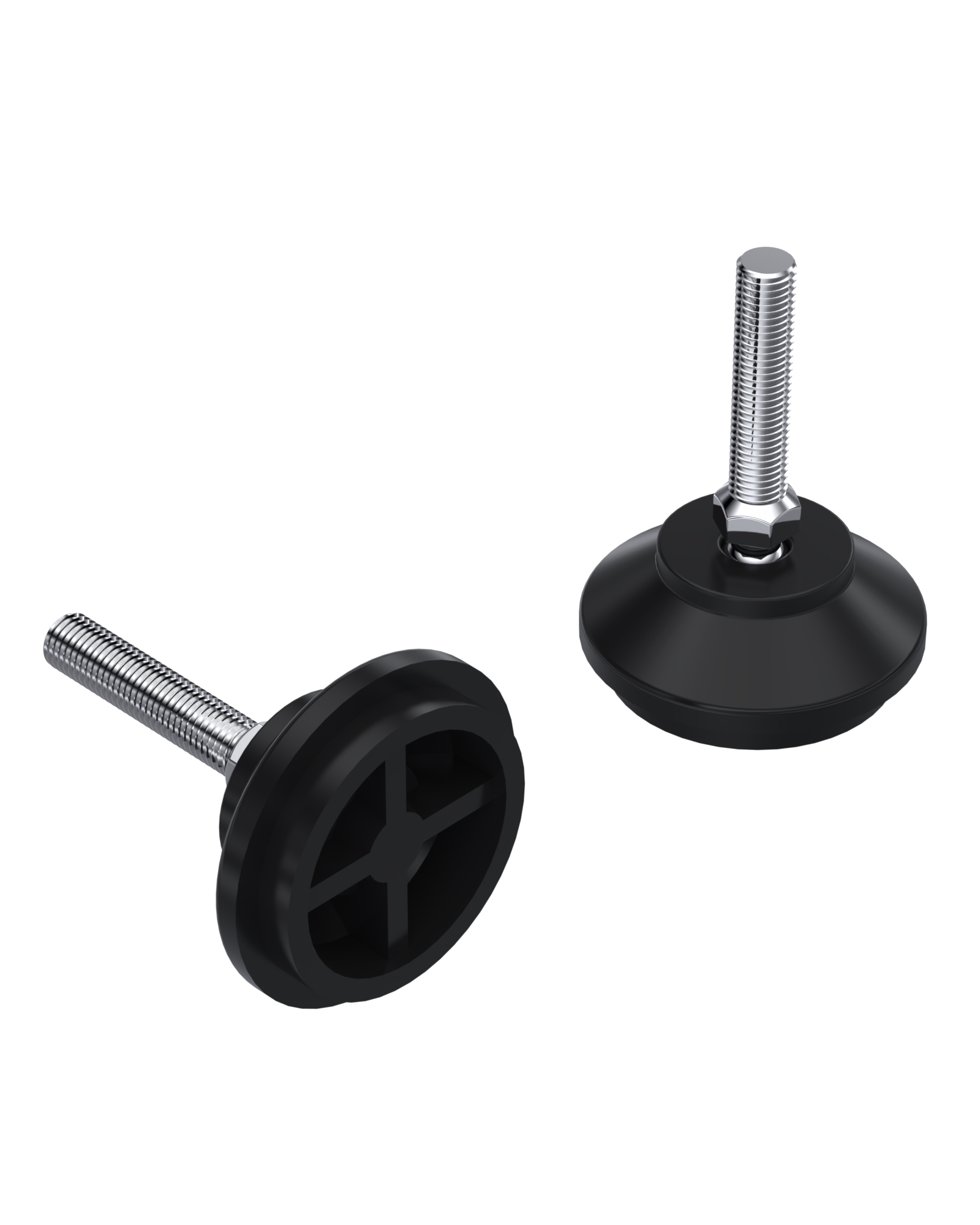 9108 Series Plastic Bodied Articulated Bolt Mounted Feet