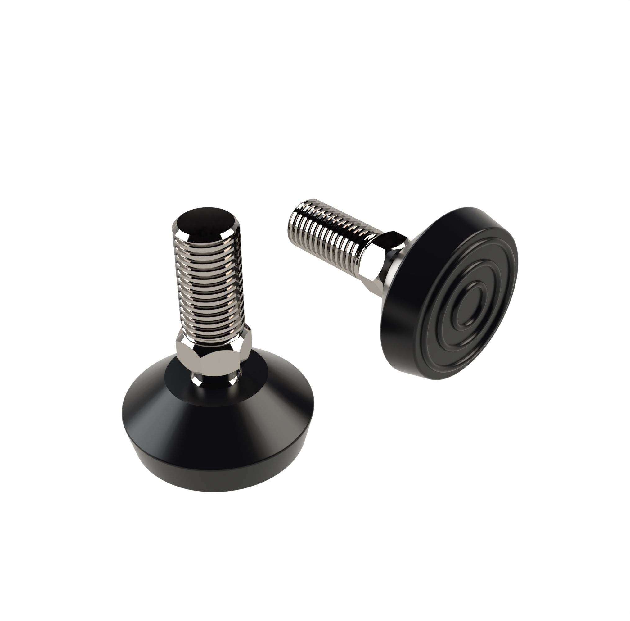 934 Series Plastic Bodied Articulated Bolt Mounted Feet