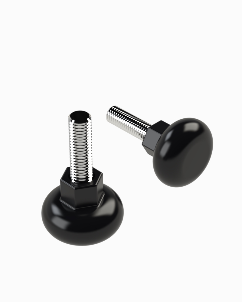 938 Series Plastic Bodied Fixed Bolted Feet