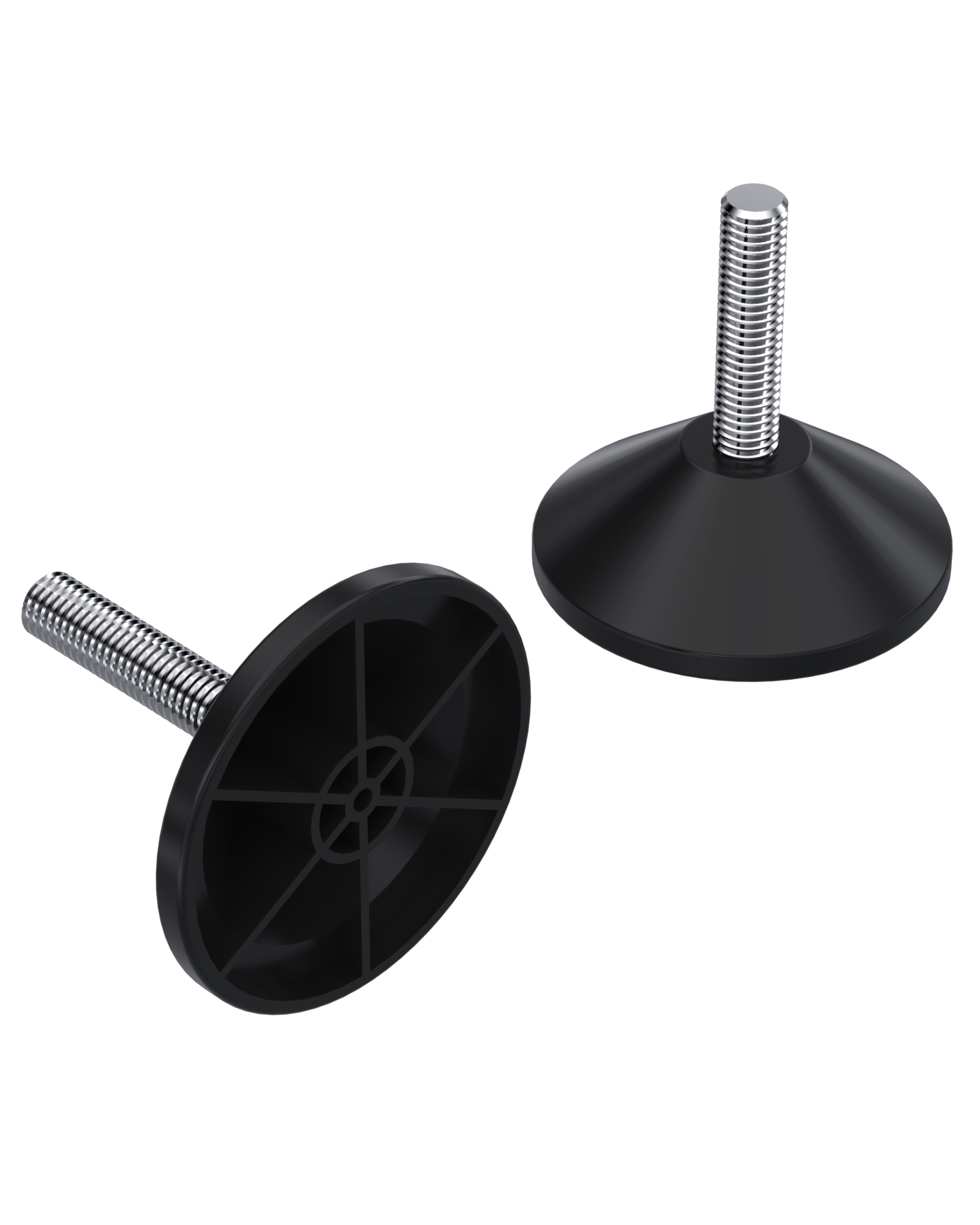 943 Series Plastic Bodied Fixed Bolted Feet
