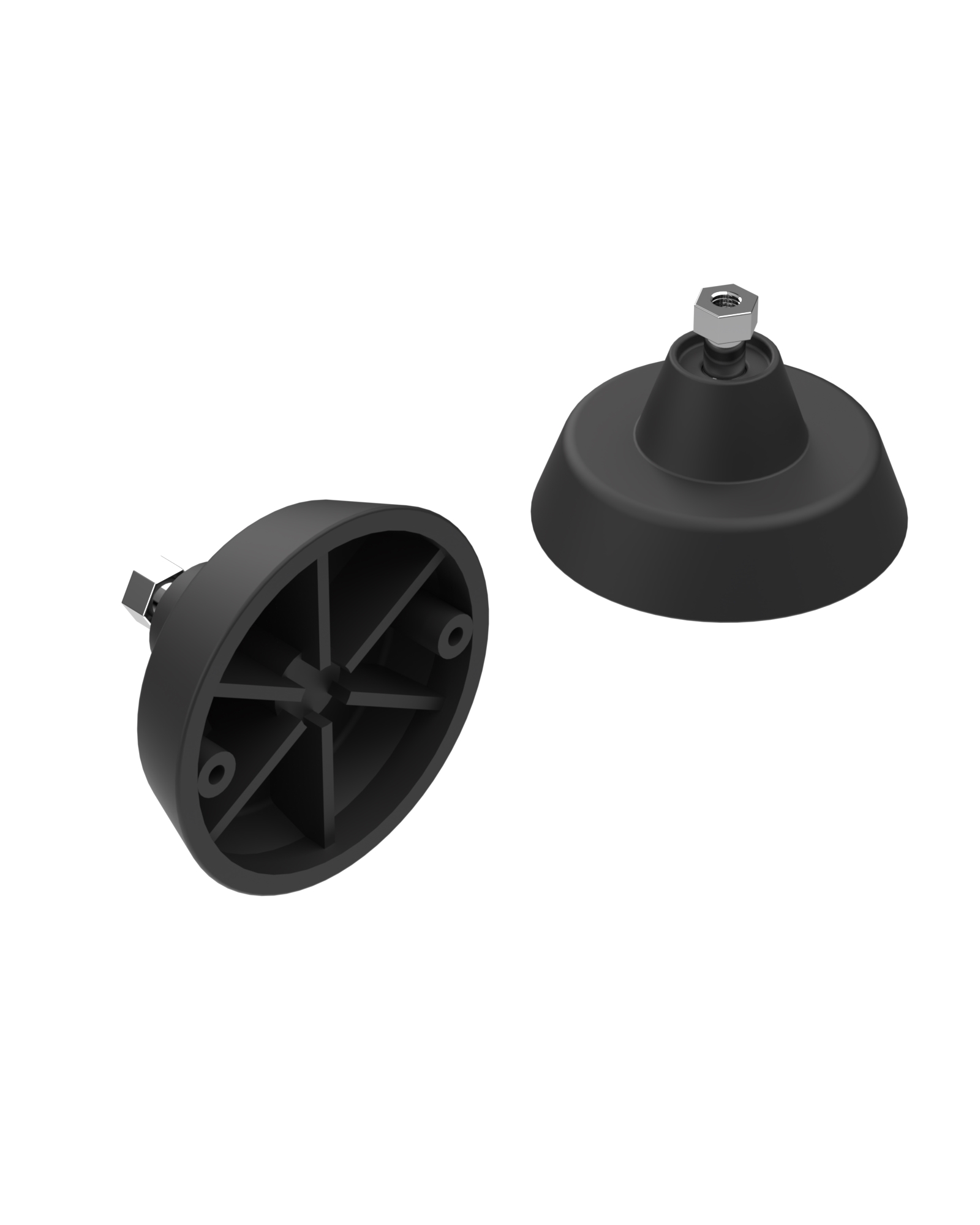 99 Series Plastic Bodied Articulated Bushing Connection Feet